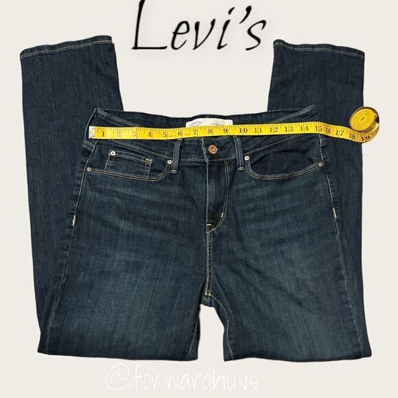 Levi’s Mid Rise Slim Jeans Size 10 Short - Picture 8 of 13